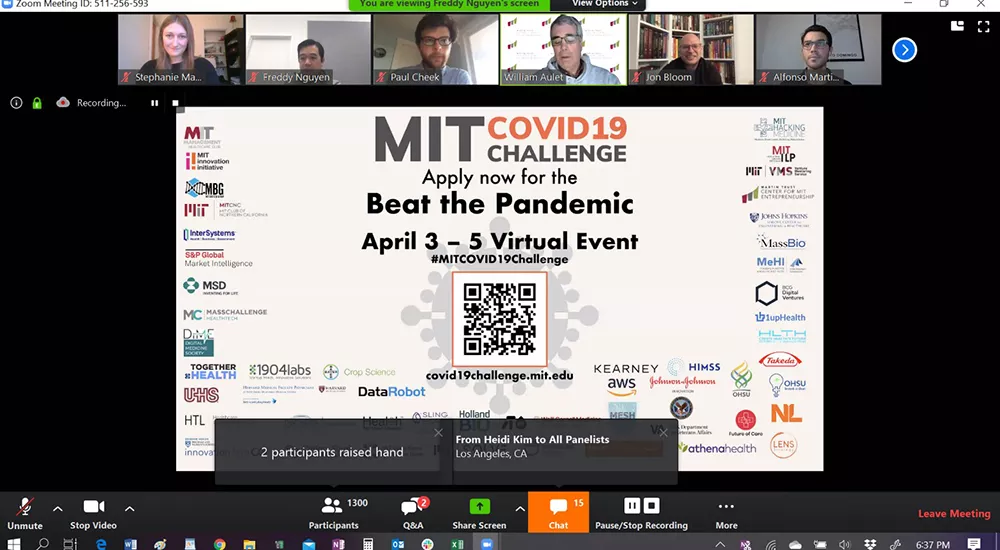 MIT and VA Partner for COVID-19 Hackathon: Finding solutions through collaboration and innovation